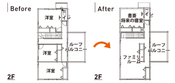 2F間取り図